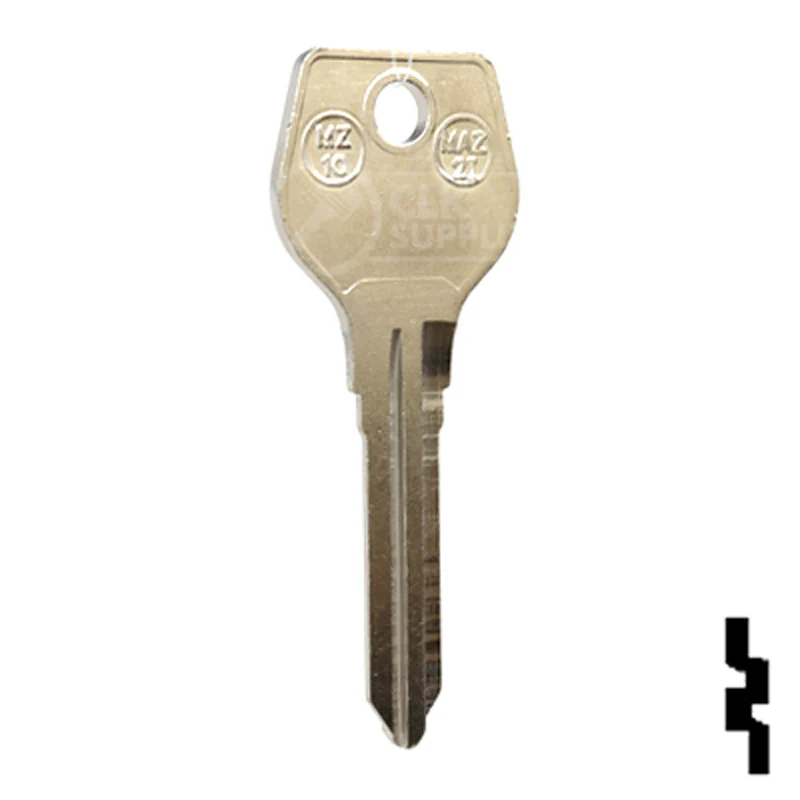 Uncut Key Blank | Mazda | MZ10-NP, MAZ-2I, X27 - Image 15