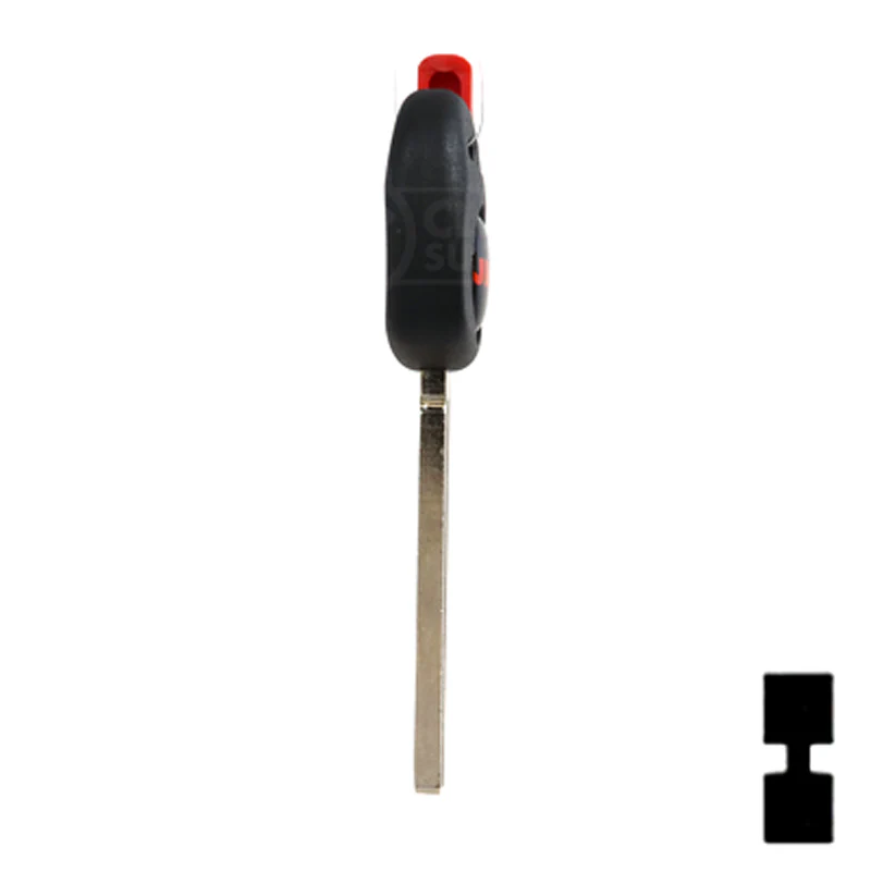 Uncut Transponder Key Shell | Mazda | TP00MAZ-12-P1 - Image 6