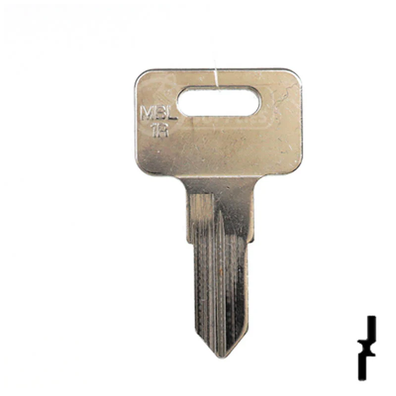 Uncut Key Blank | Southco, Mobella | MBL1R - Image 13