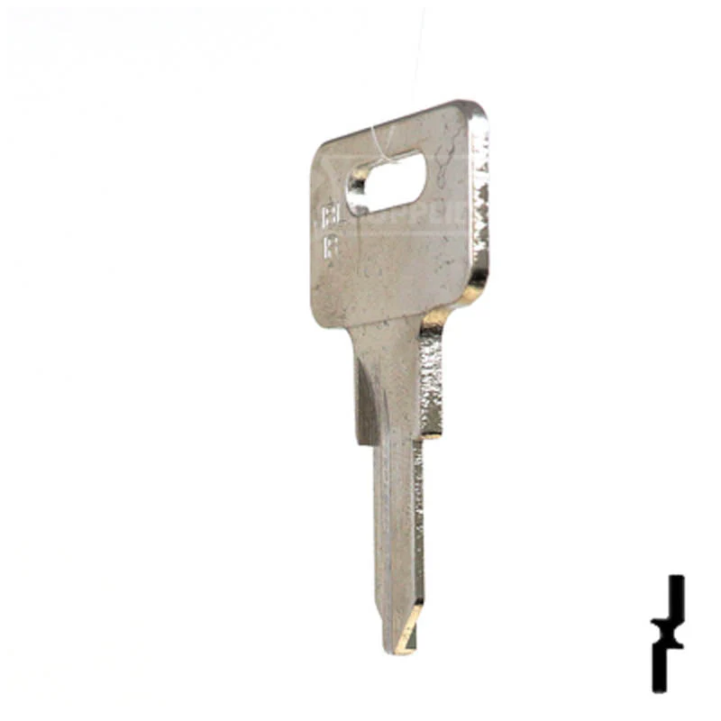 Uncut Key Blank | Southco, Mobella | MBL1R - Image 9