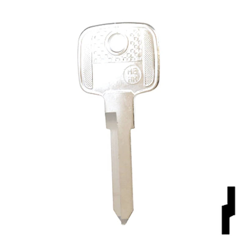 Uncut Key Blank | Mercedes | MB17, ME-HM - Image 12