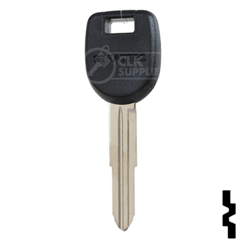 Uncut Transponder Key w/ Strattec Logo | Mitsubishi | MIT12PT - Image 12