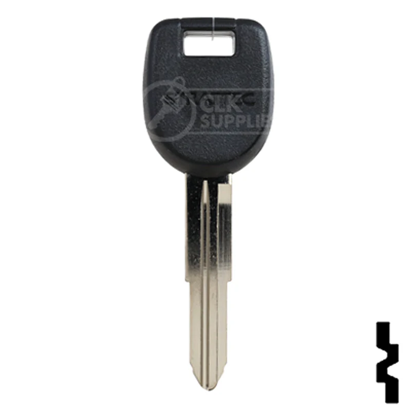 Uncut Transponder Key w/ Strattec Logo | Mitsubishi | MIT12PT - Image 13