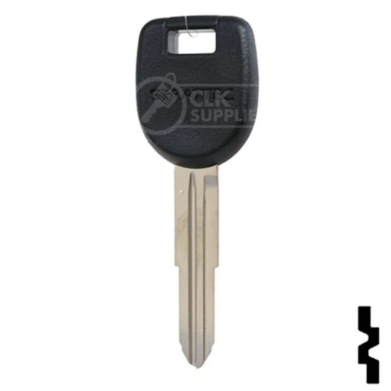 Uncut Transponder Key w/ Strattec Logo | Mitsubishi | MIT12PT - Image 24