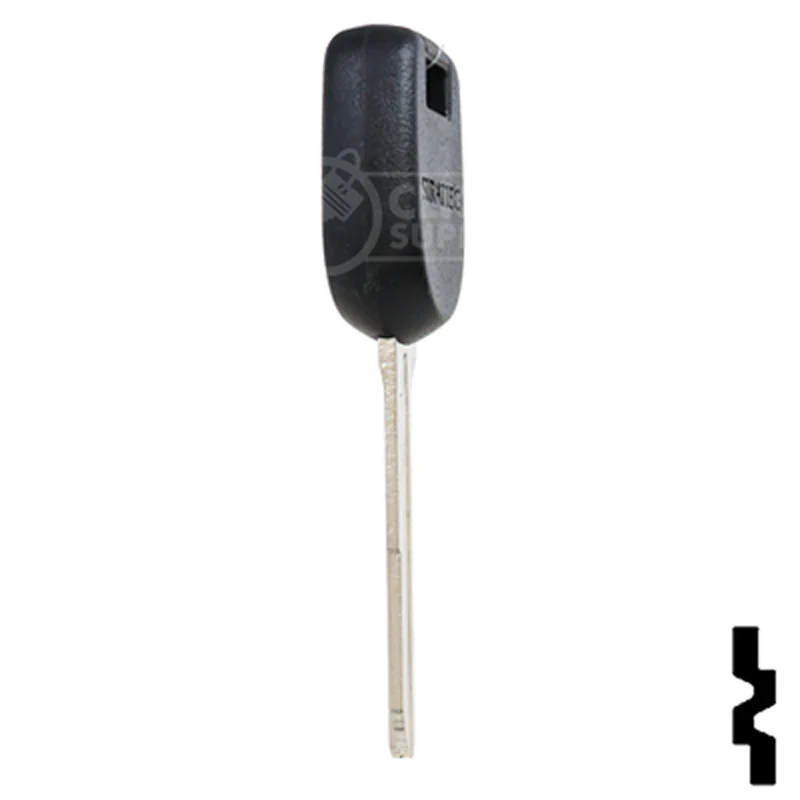 Uncut Transponder Key w/ Strattec Logo | Mitsubishi | MIT12PT - Image 6