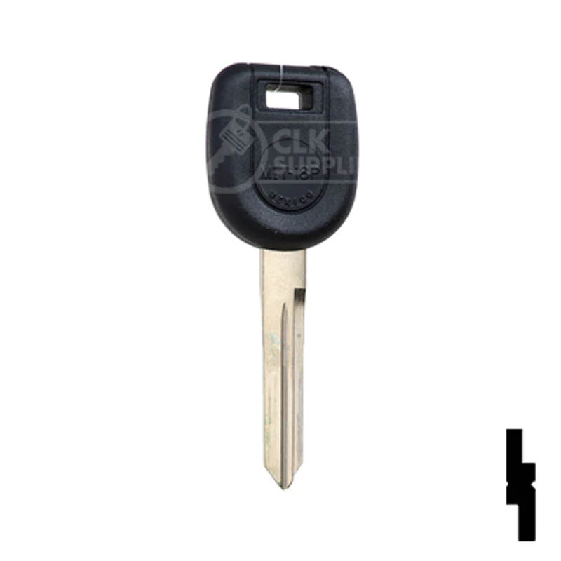 Uncut Transponder Key | Mitsubishi | MIT13PT - Image 3