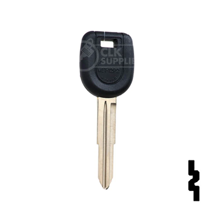 Uncut Transponder Key | Mitsubishi | MIT8PT - Image 2
