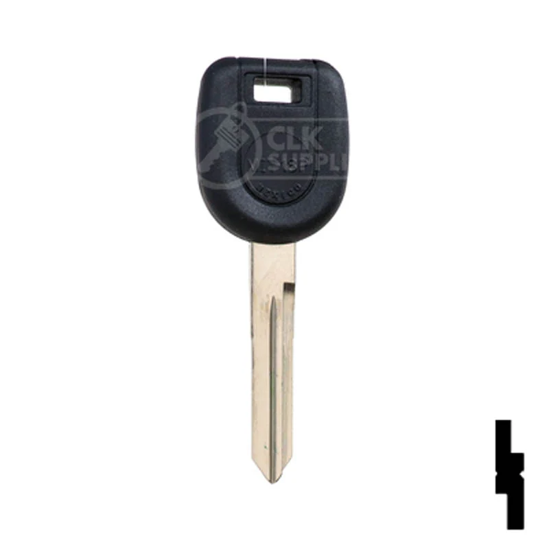 Uncut Transponder Key | Mitsubishi | TPX3MIT-18.P, MIT16APT - Image 2