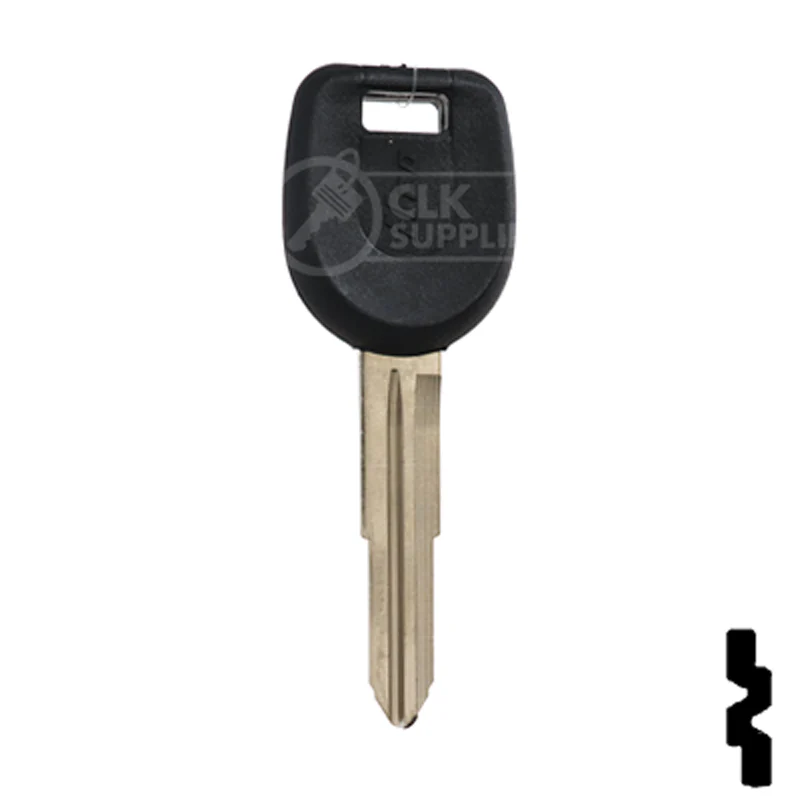 Uncut Transponder Key | Mitsubishi | MIT8PT - Image 2
