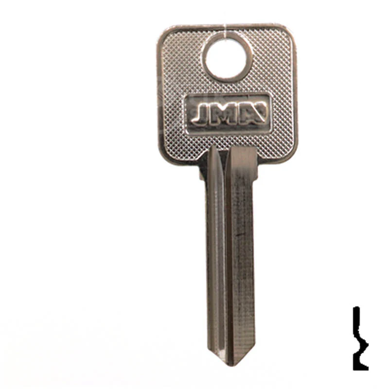 Uncut Key Blank | Metal-Rousseau | MR1