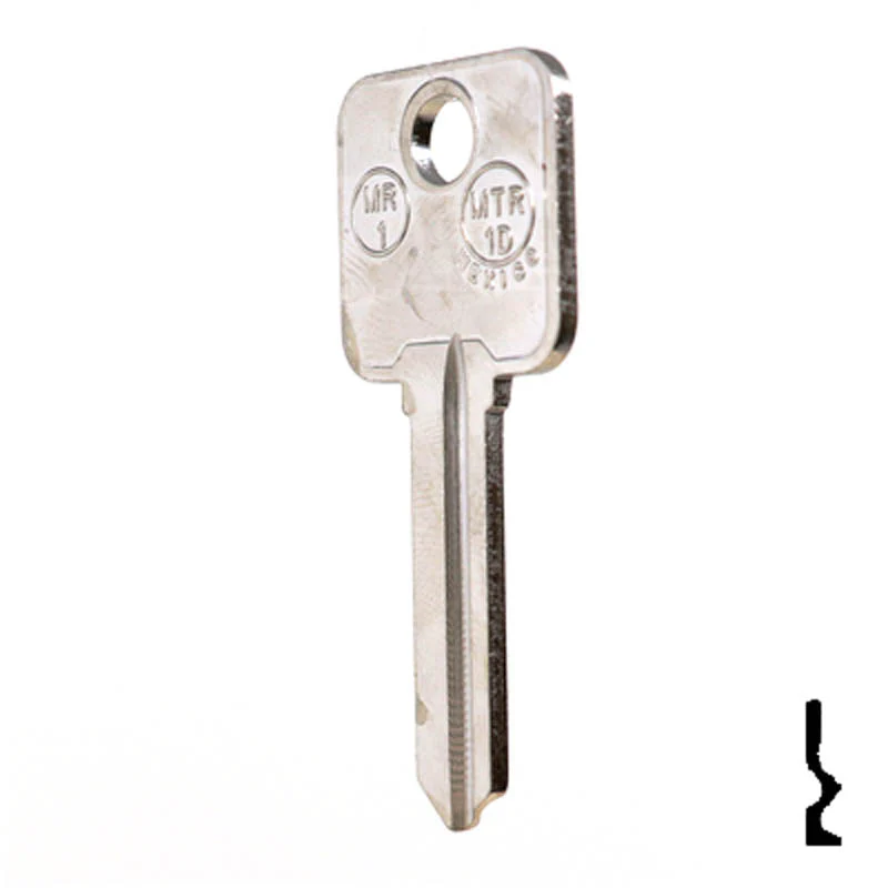 Uncut Key Blank | Metal-Rousseau | MR1 - Image 10