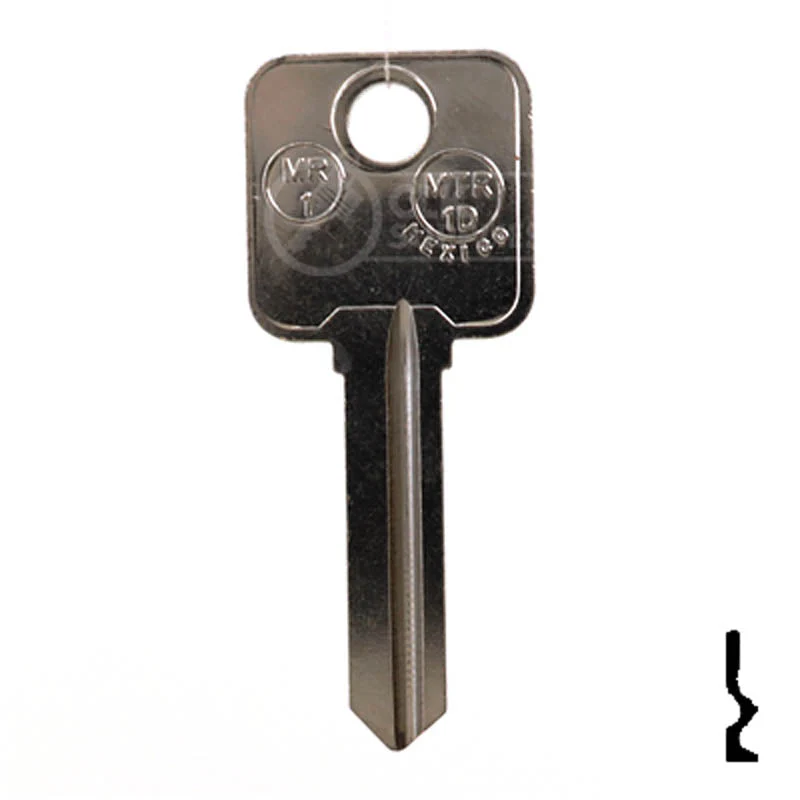 Uncut Key Blank | Metal-Rousseau | MR1 - Image 13