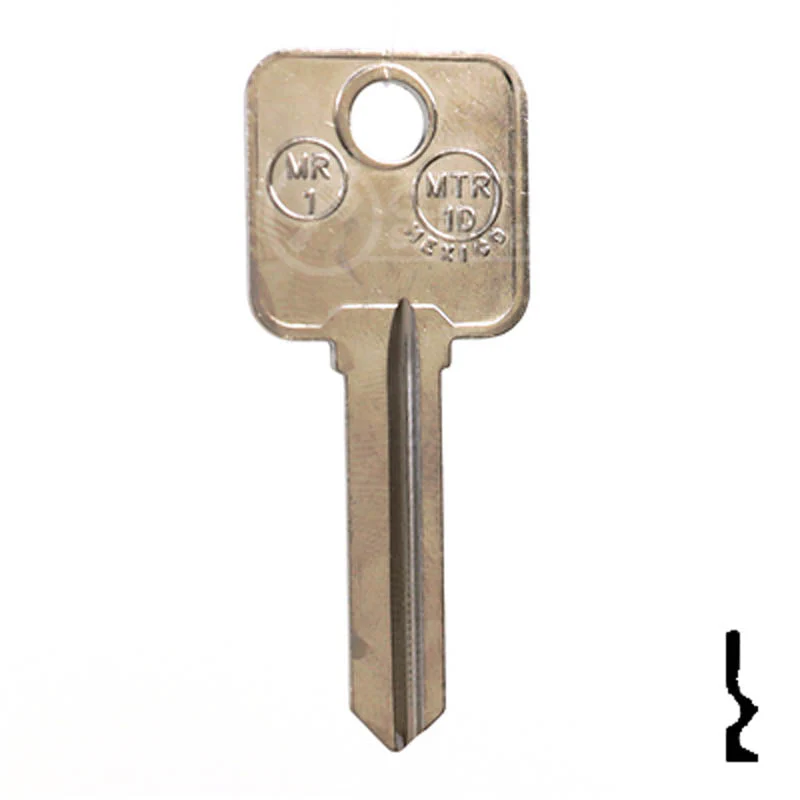 Uncut Key Blank | Metal-Rousseau | MR1 - Image 14