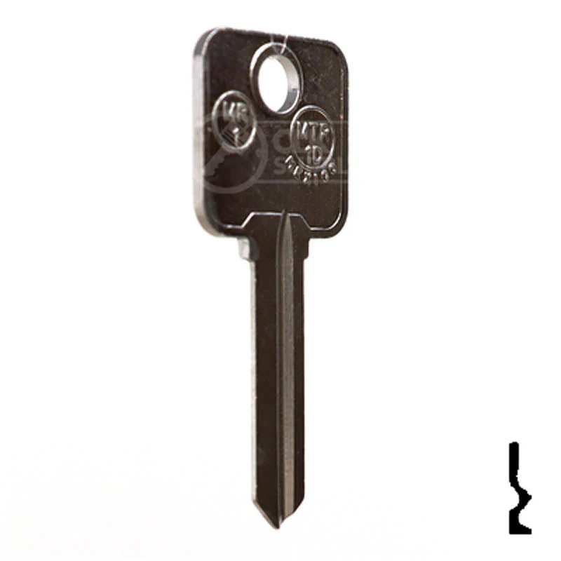 Uncut Key Blank | Metal-Rousseau | MR1 - Image 16
