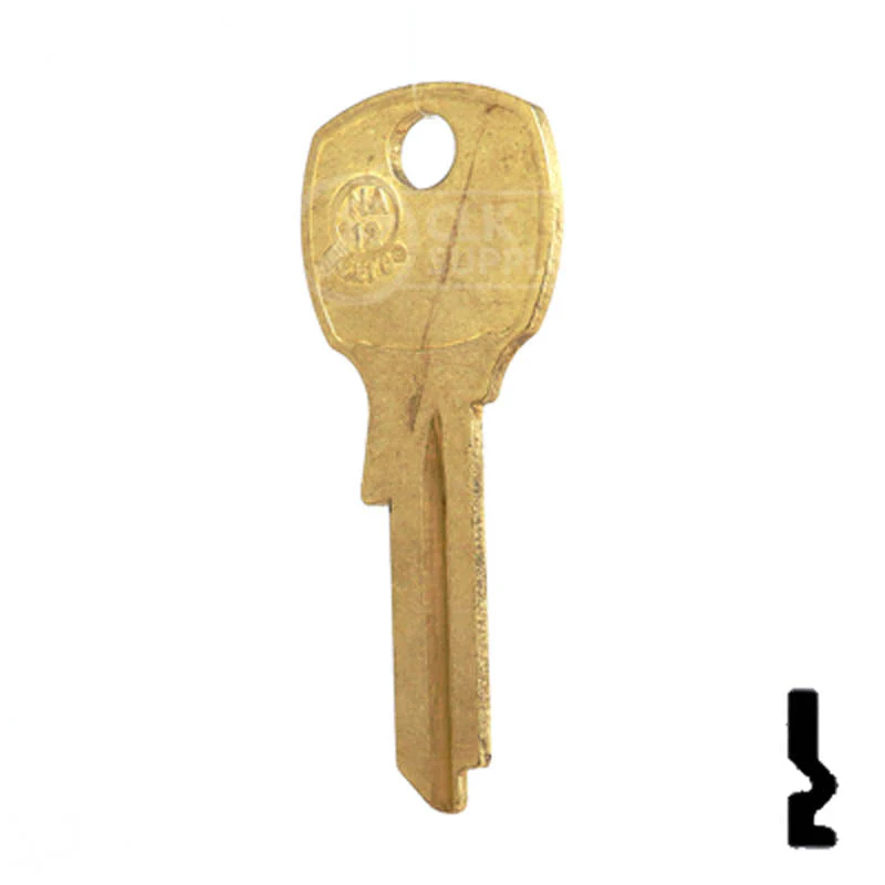 Uncut Key Blank | National | NA12, 1069LB - Image 23