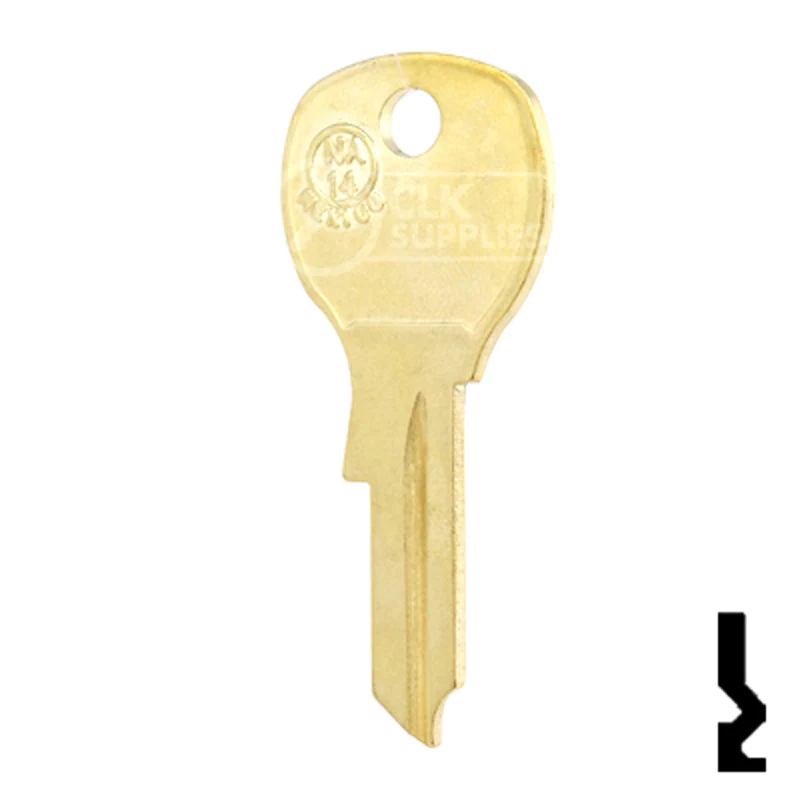 Uncut Key Blank | National | NA14, 1069L - Image 23