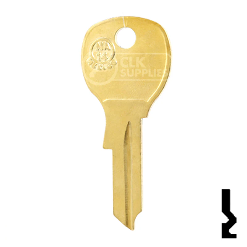 Uncut Key Blank | National | NA14, 1069L - Image 24