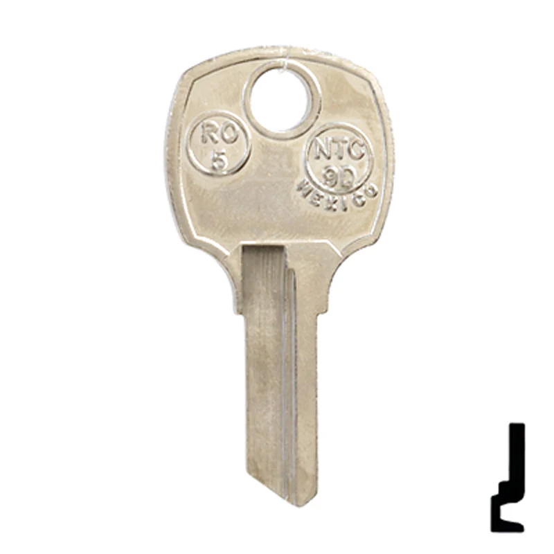 Uncut Key Blank | National Cabinet | 1069M, NTC-9D, RO5 - Image 14