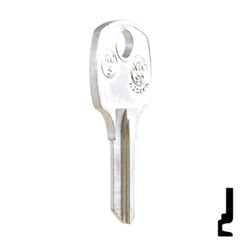 Uncut Key Blank | National Cabinet | 1069M, NTC-9D, RO5 - Image 17