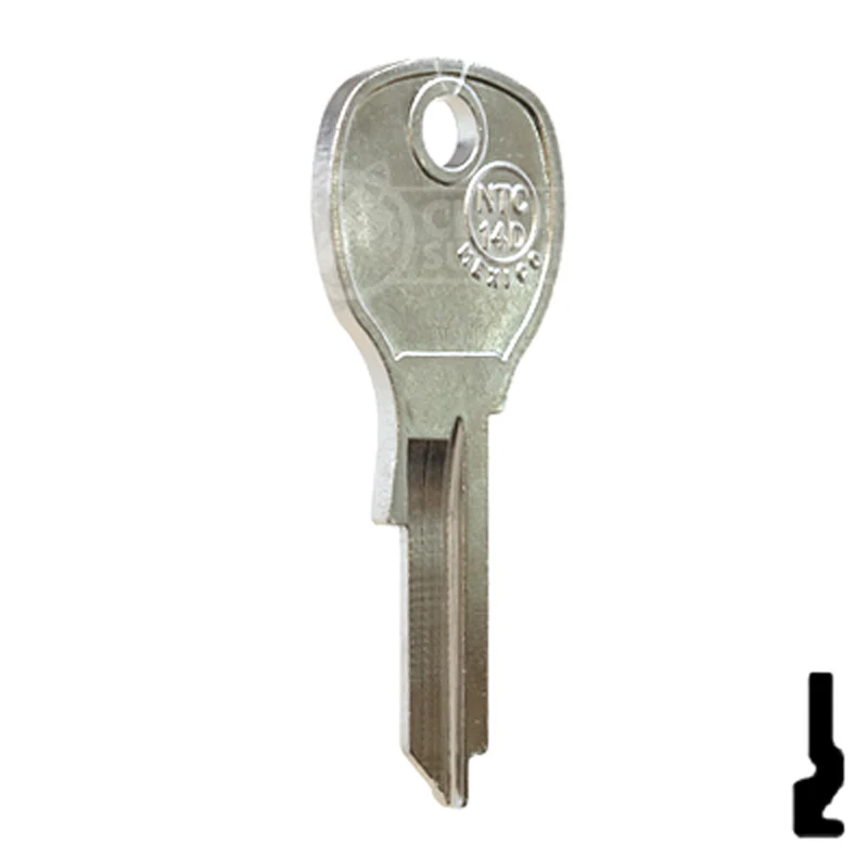 Uncut Key Blank | National Cabinet | 1646, NTC-14D - Image 16