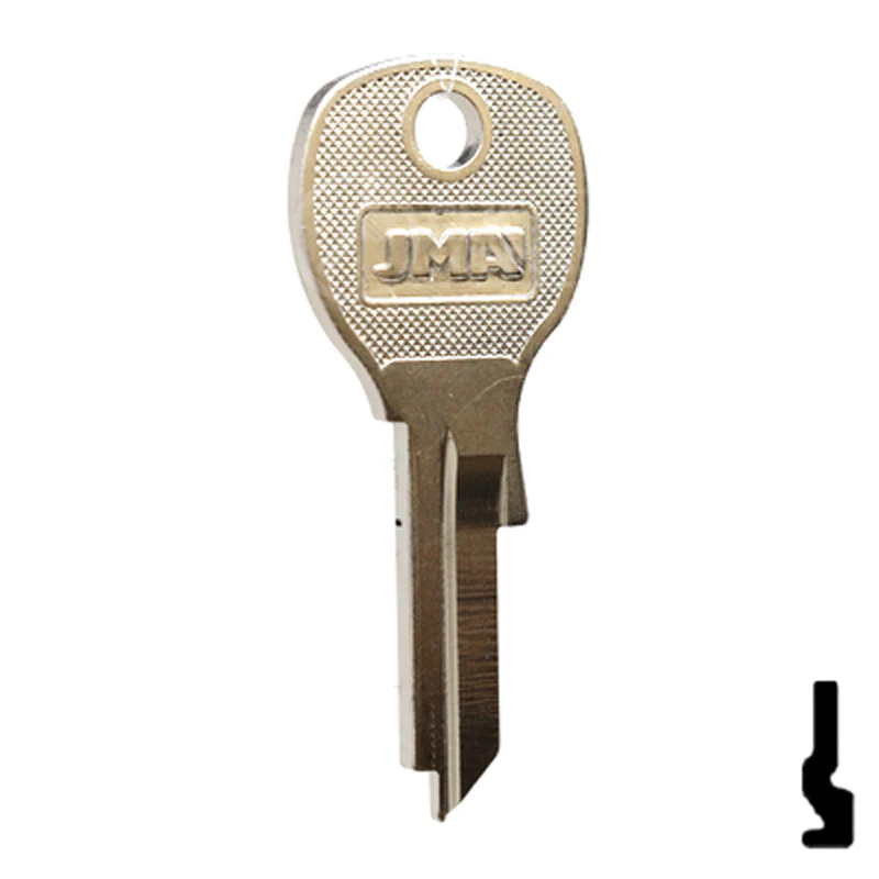 Uncut Key Blank | National Cabinet | 1646R, NTC-14 - Image 3