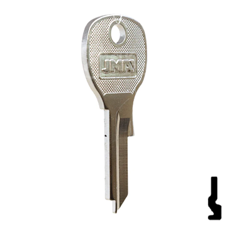 Uncut Key Blank | National Cabinet | 1646R, NTC-14 - Image 4