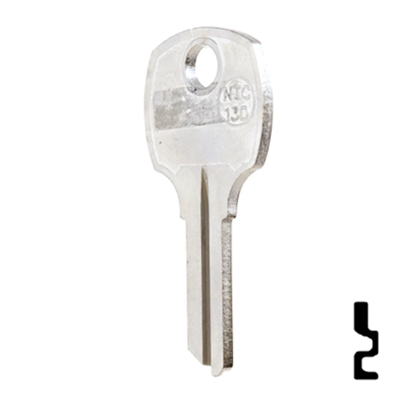 Uncut Key Blank | National Cabinet | D8789, NTC-13D,1069E - Image 10