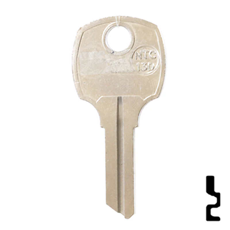 Uncut Key Blank | National Cabinet | D8789, NTC-13D,1069E - Image 12
