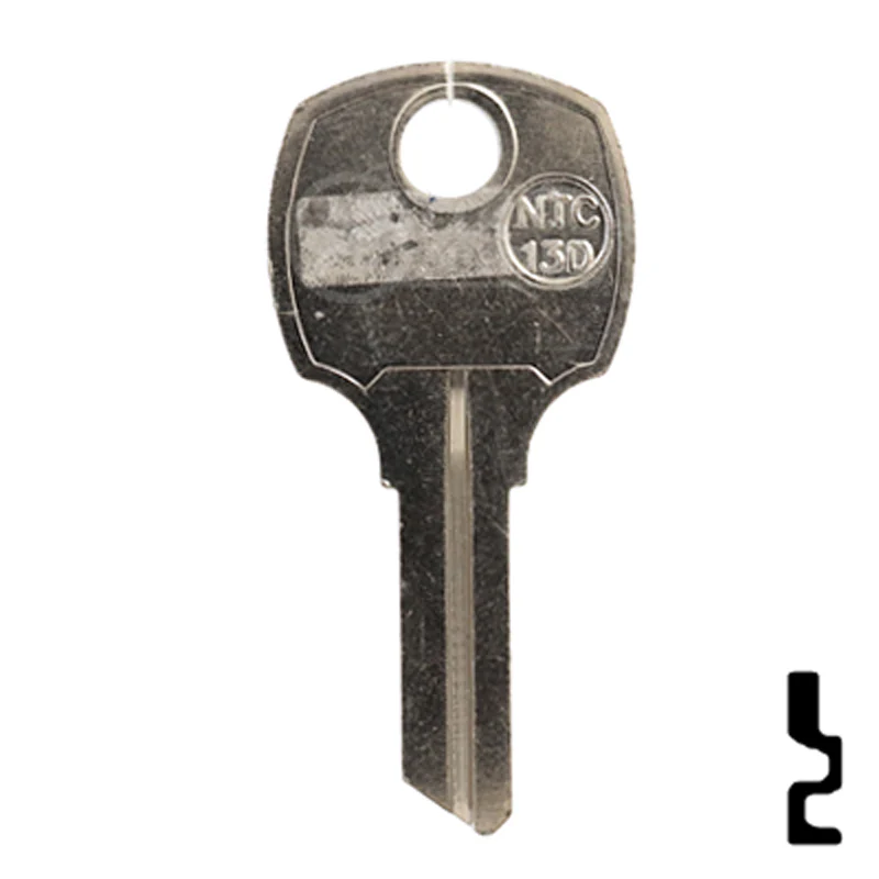 Uncut Key Blank | National Cabinet | D8789, NTC-13D,1069E - Image 13