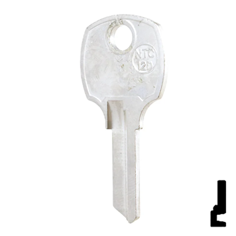 Uncut Key Blank | National Cabinet | NTC-12D, D8788 - Image 11