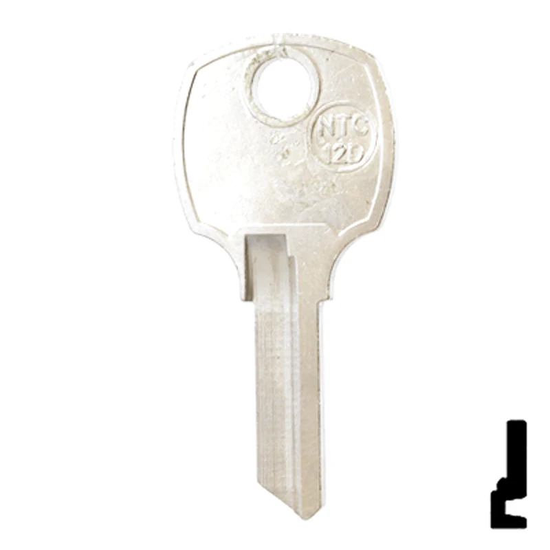 Uncut Key Blank | National Cabinet | NTC-12D, D8788 - Image 12