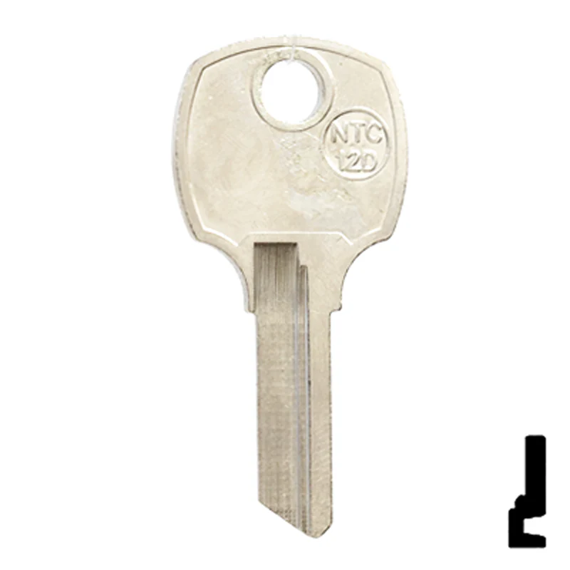 Uncut Key Blank | National Cabinet | NTC-12D, D8788 - Image 14