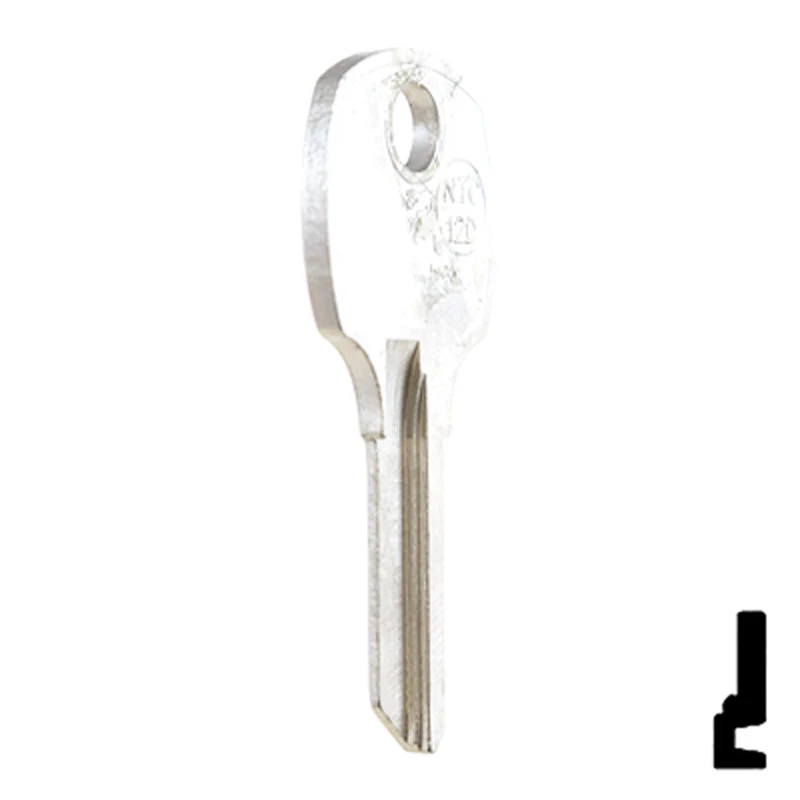 Uncut Key Blank | National Cabinet | NTC-12D, D8788 - Image 17