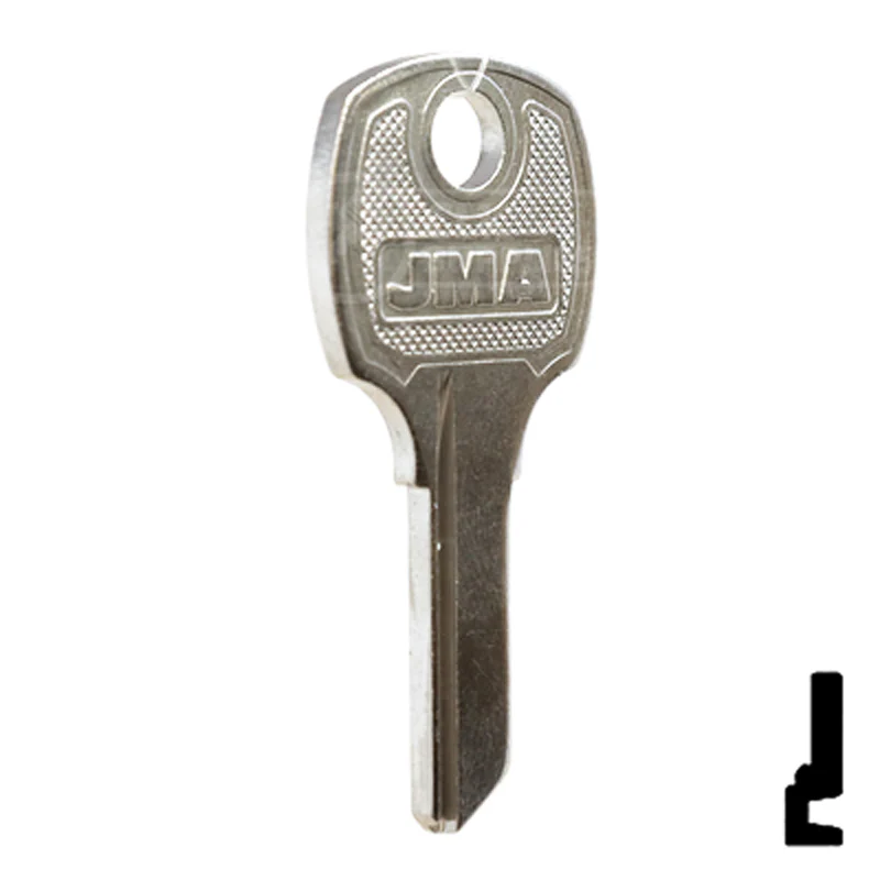 Uncut Key Blank | National Cabinet | NTC-12D, D8788 - Image 4