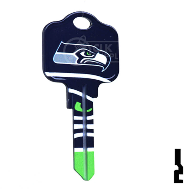 Uncut Key Blank | NFL Seahawks , Kwikset | KW1 - Image 15