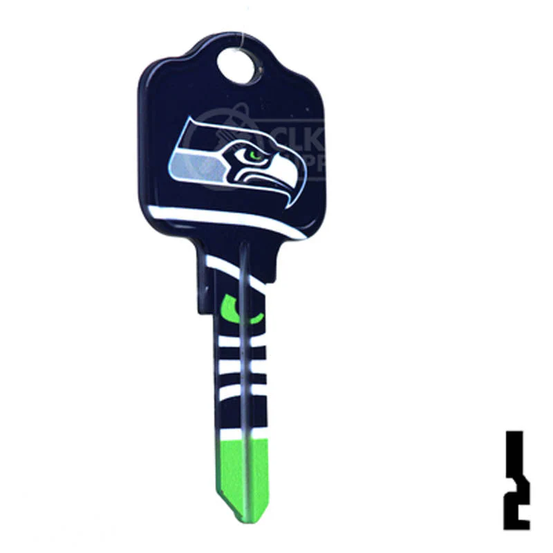 Uncut Key Blank | NFL Seahawks , Kwikset | KW1 - Image 16