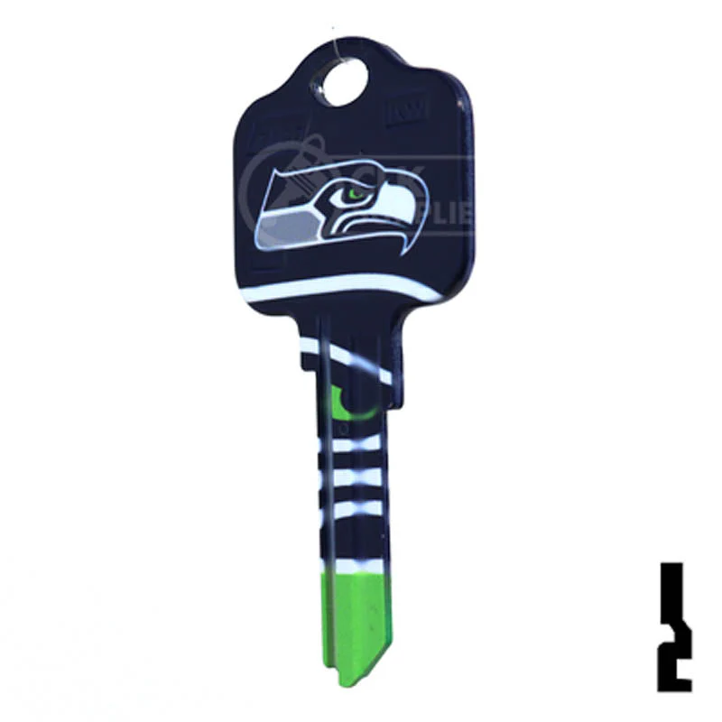 Uncut Key Blank | NFL Seahawks , Kwikset | KW1 - Image 22