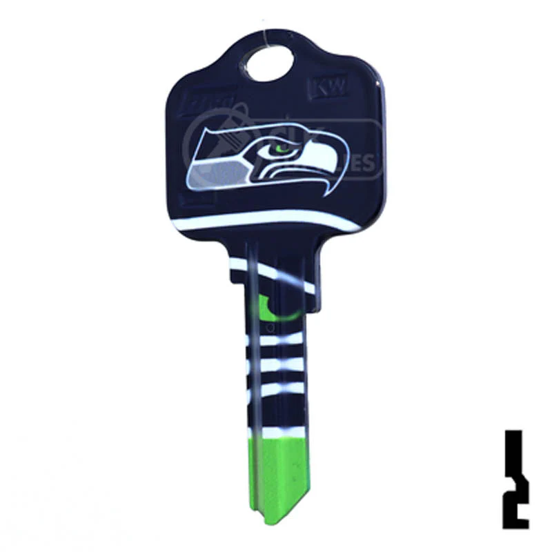 Uncut Key Blank | NFL Seahawks , Kwikset | KW1 - Image 23
