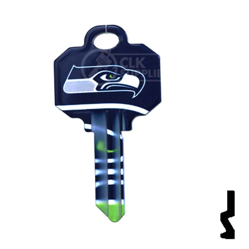Uncut Key Blank | NFL Seahawks , Schlage | SC1 - Image 13