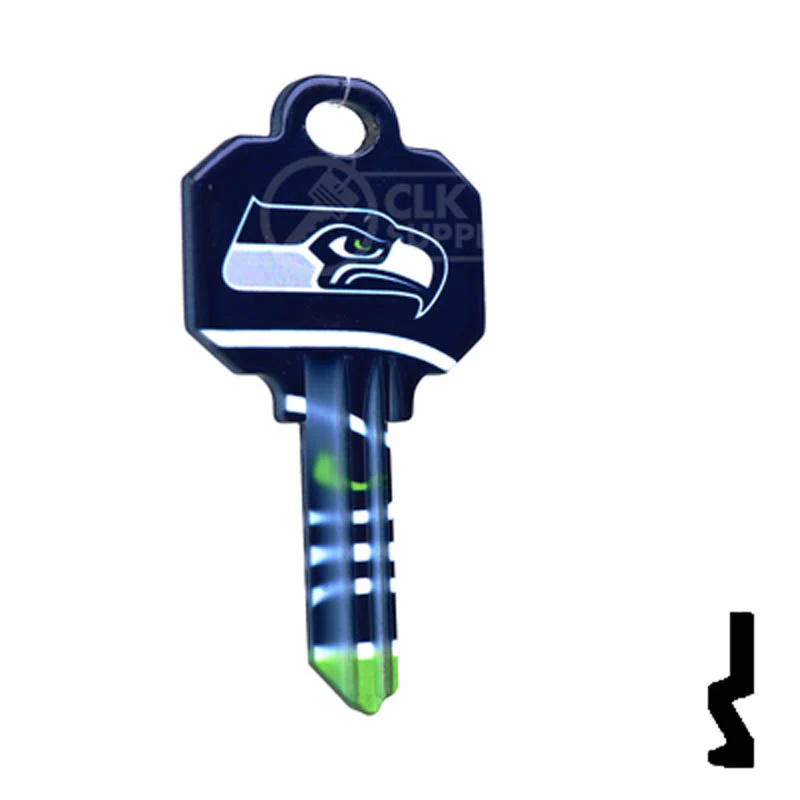 Uncut Key Blank | NFL Seahawks , Schlage | SC1 - Image 16