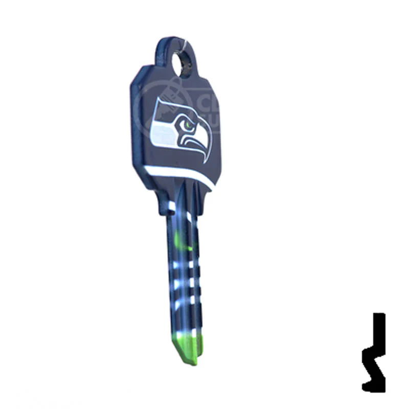 Uncut Key Blank | NFL Seahawks , Schlage | SC1 - Image 18