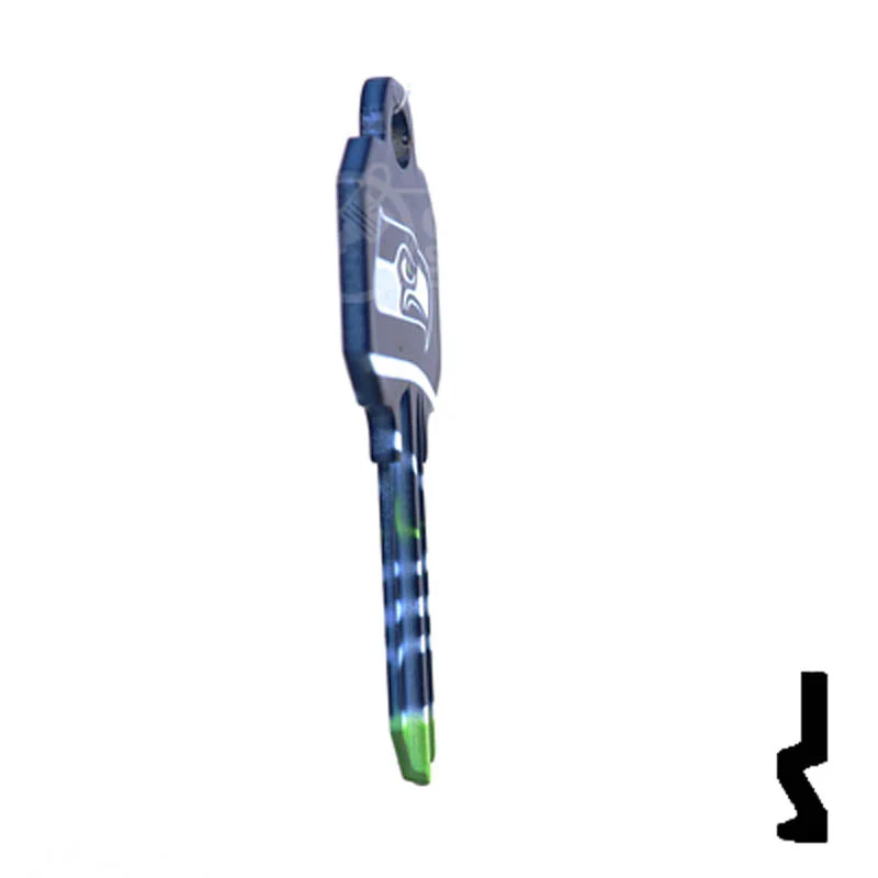Uncut Key Blank | NFL Seahawks , Schlage | SC1 - Image 19