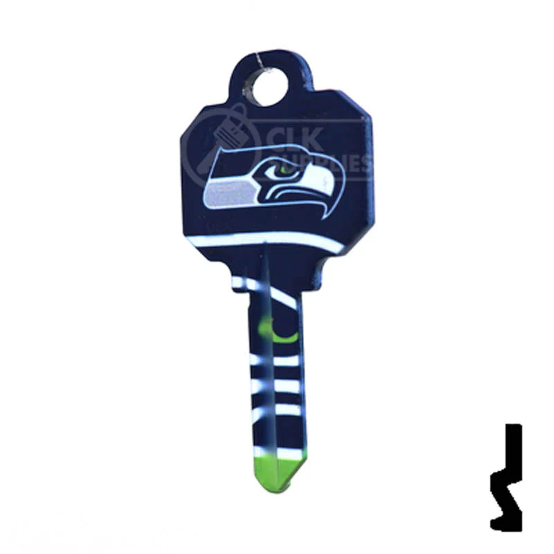 Uncut Key Blank | NFL Seahawks , Schlage | SC1 - Image 23