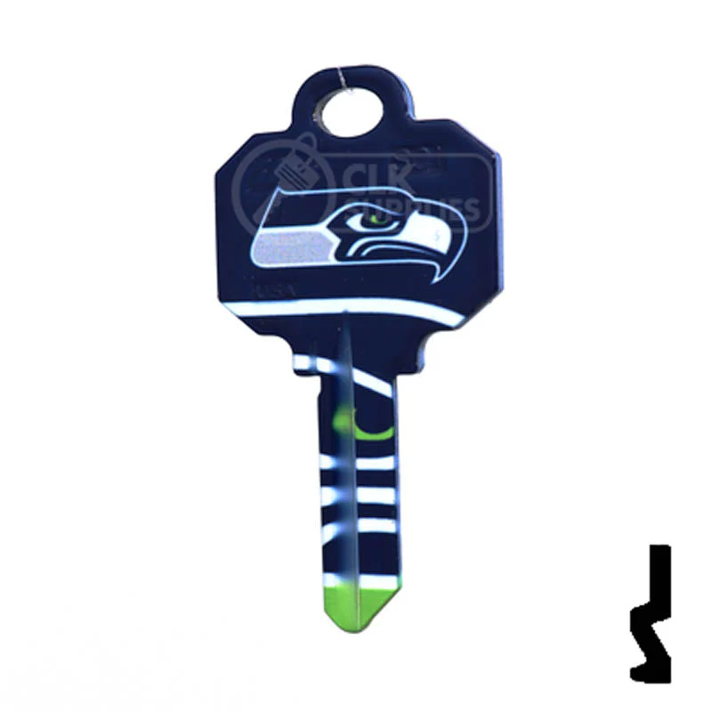 Uncut Key Blank | NFL Seahawks , Schlage | SC1 - Image 24