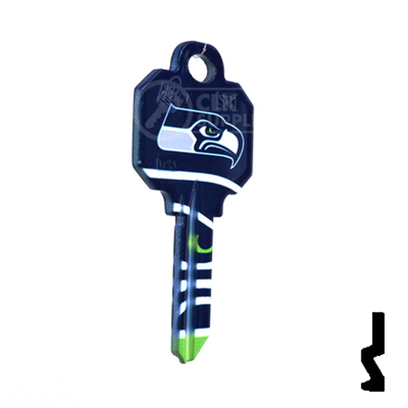 Uncut Key Blank | NFL Seahawks , Schlage | SC1 - Image 5