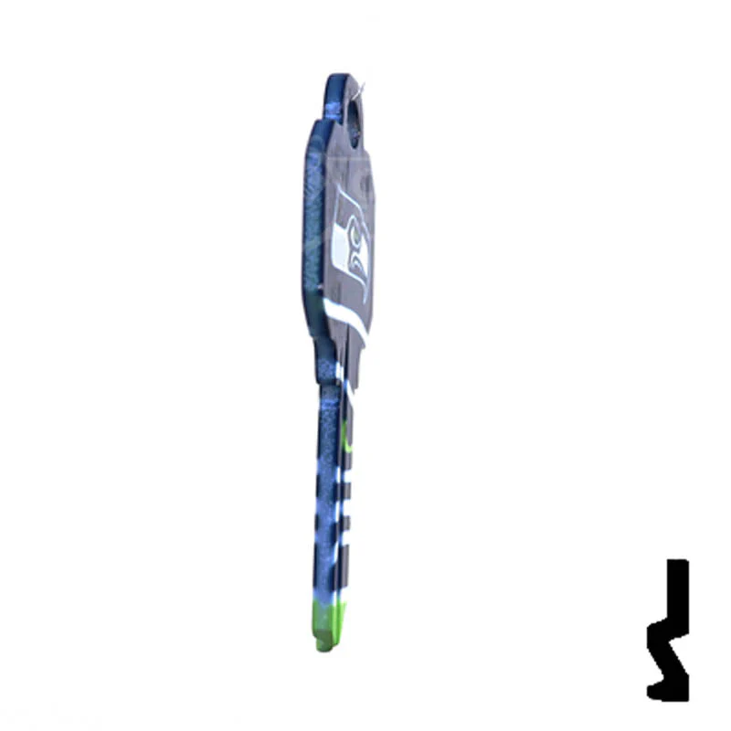 Uncut Key Blank | NFL Seahawks , Schlage | SC1 - Image 7