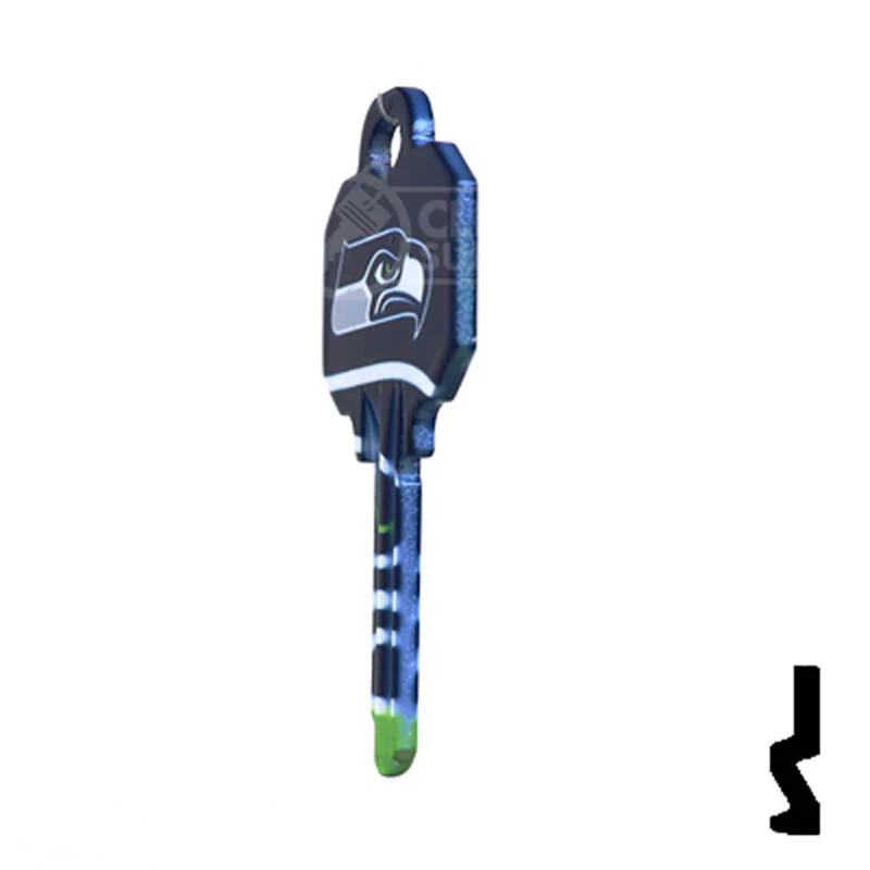 Uncut Key Blank | NFL Seahawks , Schlage | SC1 - Image 9