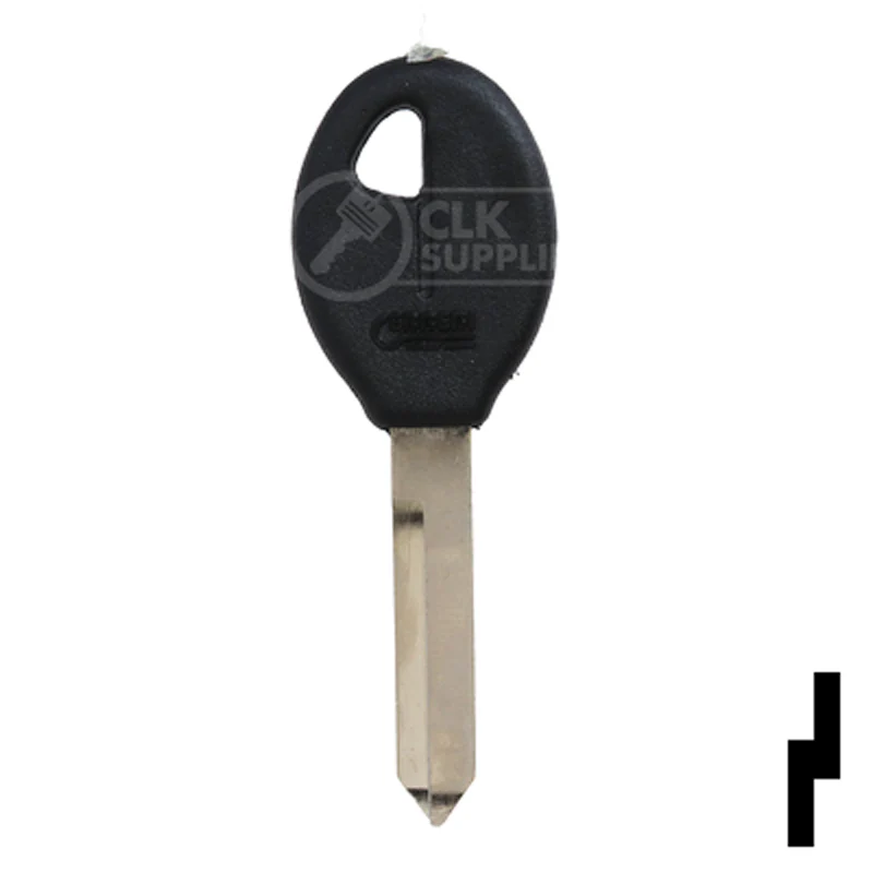 Uncut Plastic Head Key Blank | Nissan | DA32P, DAT-19.P