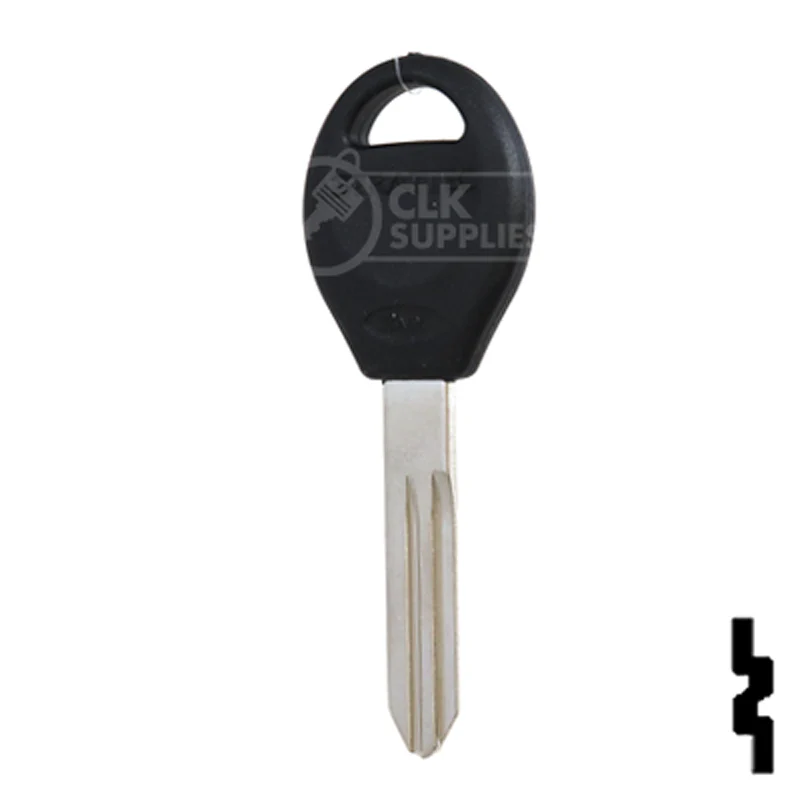 Uncut Plastic Head Key Blank | Nissan | DA34-P, X237 - Image 12