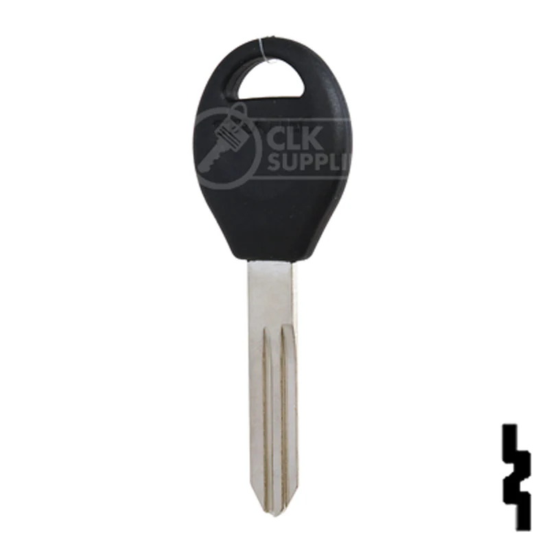 Uncut Plastic Head Key Blank | Nissan | DA34-P, X237 - Image 24